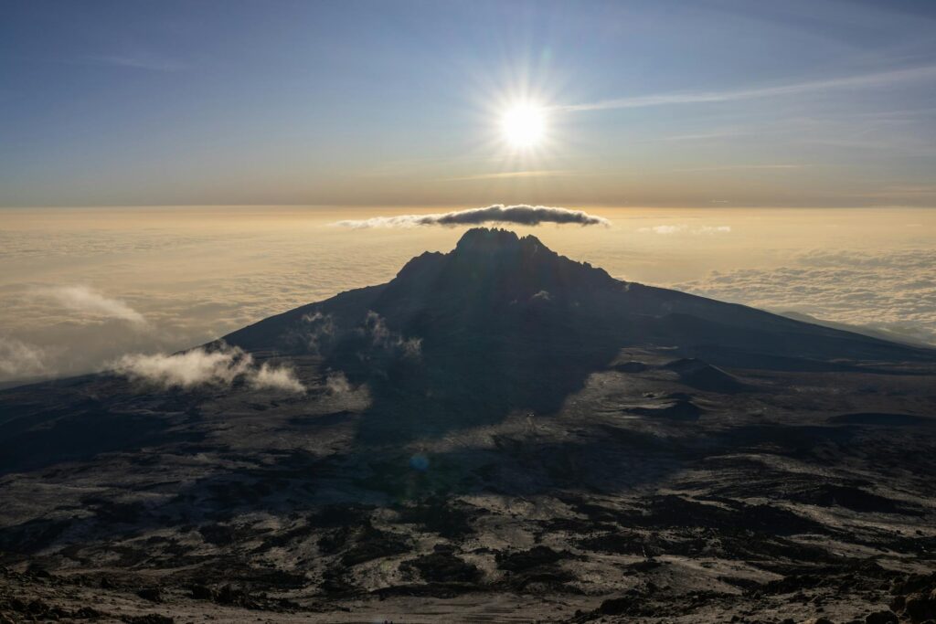 Kilimanjaro Climbing Tips for Beginners — Kilimanjaro summit crater