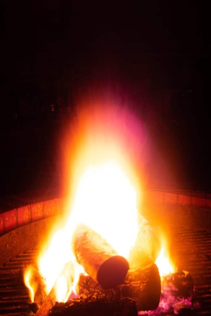 Night Safari Experience in Tanzania — Safari camp fire night